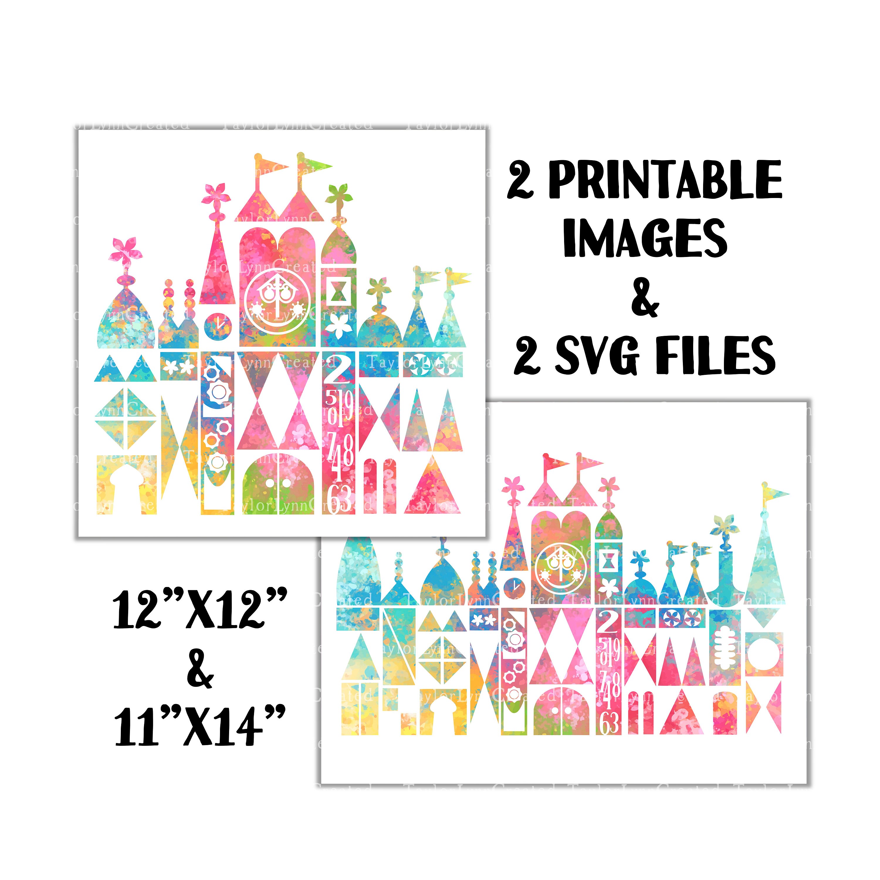 Small World Printable Art and Svg's - Etsy