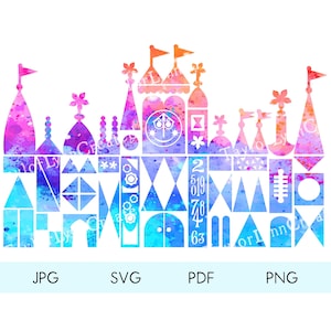 Digitale bundel Small World - JPG, SVG, PNG