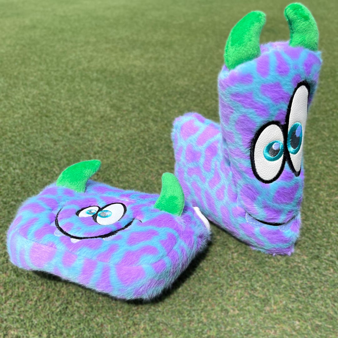 Monster Putter Monster Putter Cover – Funny Golf Headcover - Blade or Mallet - Unique ...