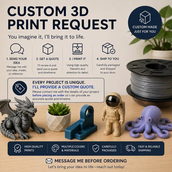Custom 3D Print Quote