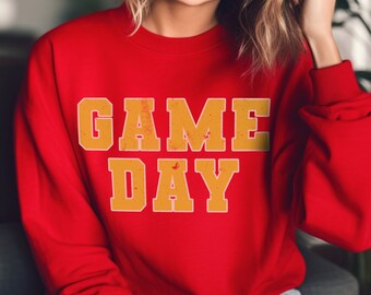 Game Day Sweatshirt | Game Day Shirt | Gameday Crewneck | Unisex Heavy Blend Crewneck Sweatshirt