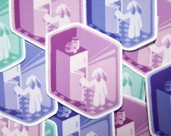 Midnight Snack Sticker