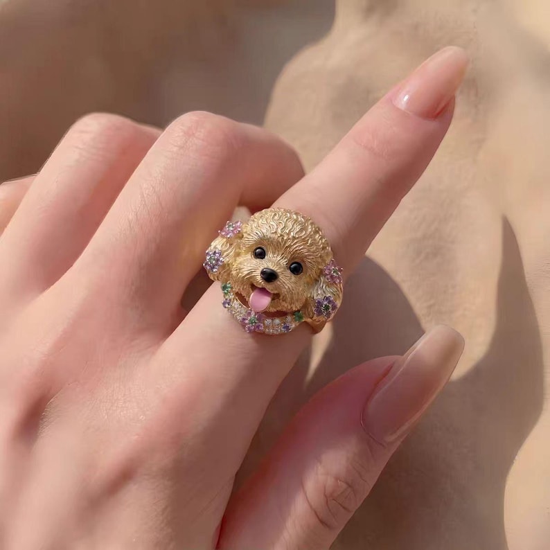 Anillo Poochie Joy perrito