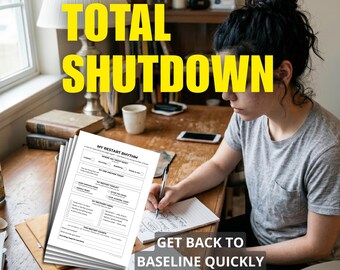 ADHD Crash Recovery Reset for Late Diagnosed Women – When Your Brain Suddenly Shuts Down