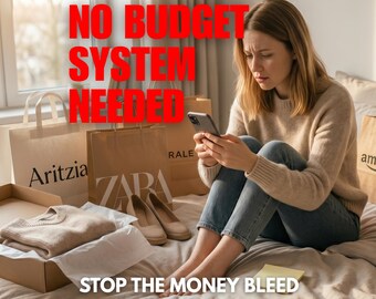 Simple Budget Reset | No Spreadsheet Needed | ADHD Friendly Money Tool | Minimalist Finance Printable | Easy Budget PDF