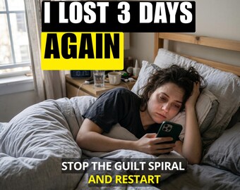 ADHD Shutdown Recovery Printable | Restart After Mental Crash | Executive Dysfunction Reset Sheet PDF Tool