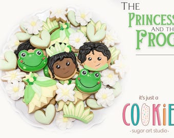 Frosch Prinzessin Ausstechform Set – Märchen Frosch, Prinz, Krone