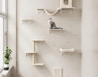 Wall Mounted Cat Furniture Set