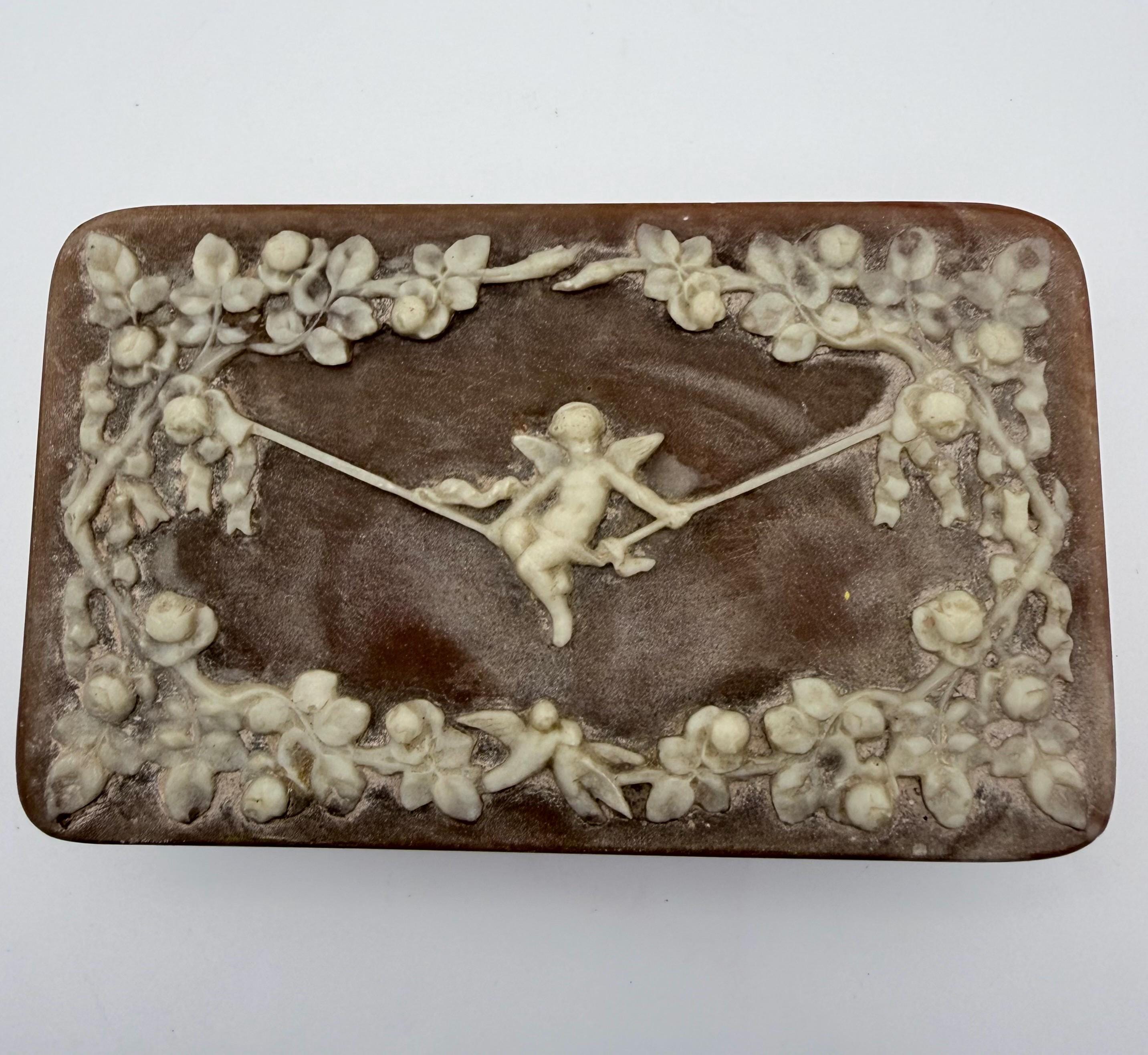 Incolay stone box - Etsy 日本