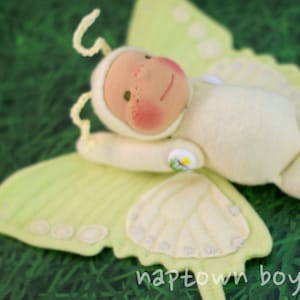 Napling Butterfly Pattern PDF Instant Download waldorf cloth doll