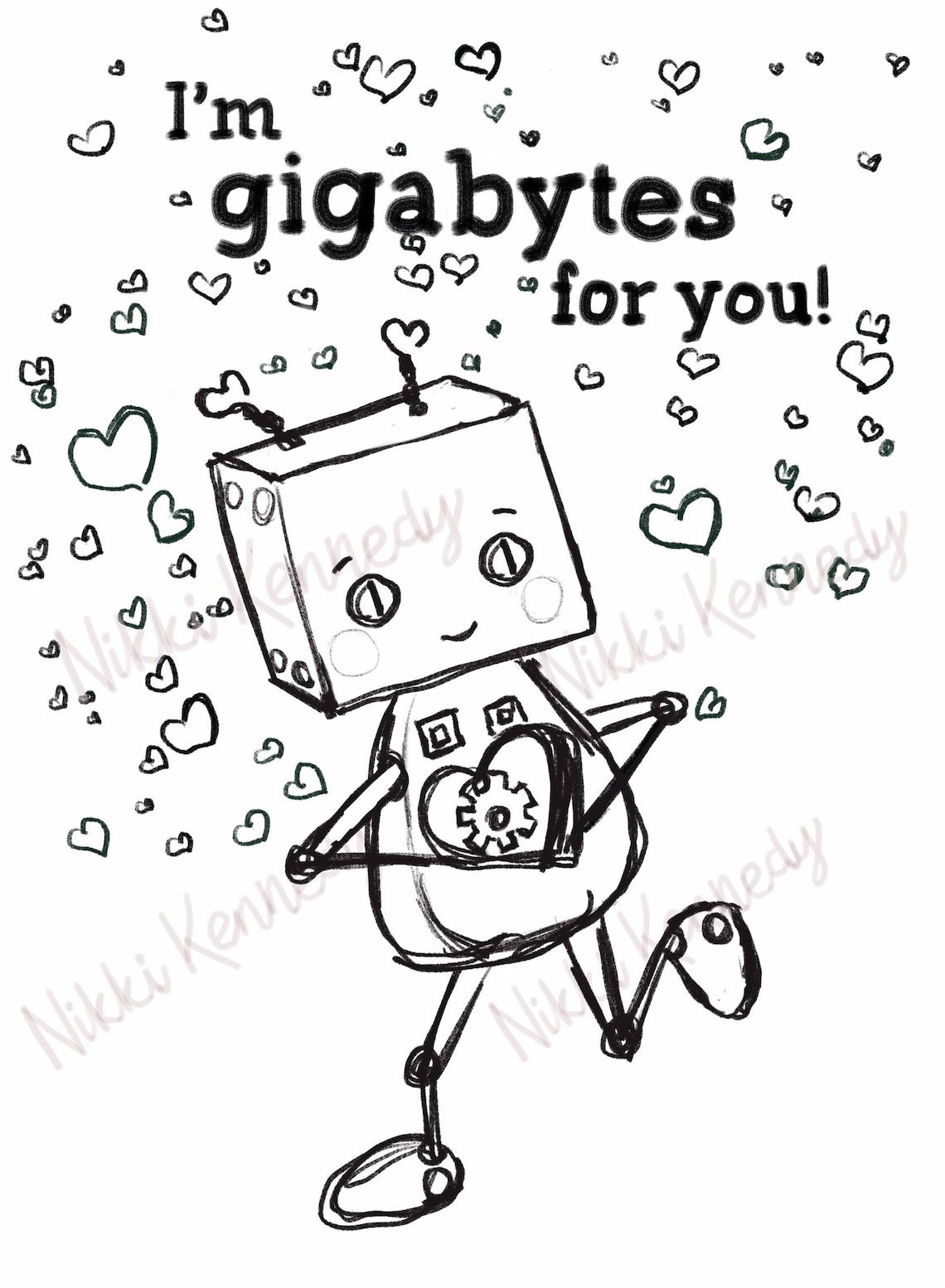 printable-robot-valentines-illustration-handdrawn-watercolor-etsy