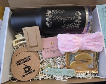 Gift Box Women Birthday Anniversary Graduation Personalized 40oz Tumbler Engrave