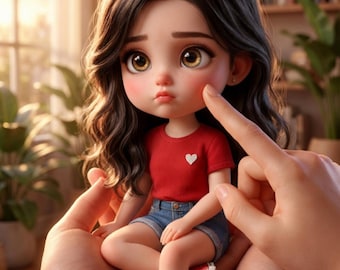 Arte digital chibi personalizado (descarga en PDF)