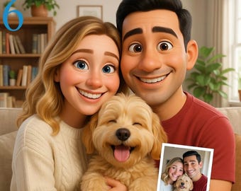 Customized Chibi,disney pixar,cinematic,rome tour+ 4 Styles, Digital Art (PDF Download)