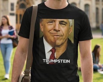 Trumpstein T- Shirt, Funny Political Parody Tee, Dark Humor Graphic T-Shirt, Spooky Meme Streetwear