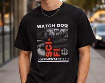 Camiseta unisex negra con estampado gráfico, estilo streetwear, camiseta oversize de moda, camiseta gráfica minimalista, camiseta casual de algodón, regalo para él o ella.