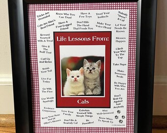 CAT | Cat Life Lessons Print | Cat Wisdom | Fun | (8"x10", 11"x14" Digital Download) | Cat 08