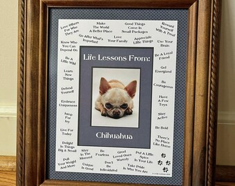 DOG | Chihuahua Life Lessons Print | Dog Breed Wisdom | Fun | (8"x10", 11"x14" Digital Download)