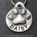 see more listings in the Paw Print Pet ID Tags section