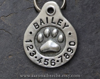 Pet ID Tags For Dog, Personalized Dog Collar Tag, Dog Tags For Dogs, Pet Tag