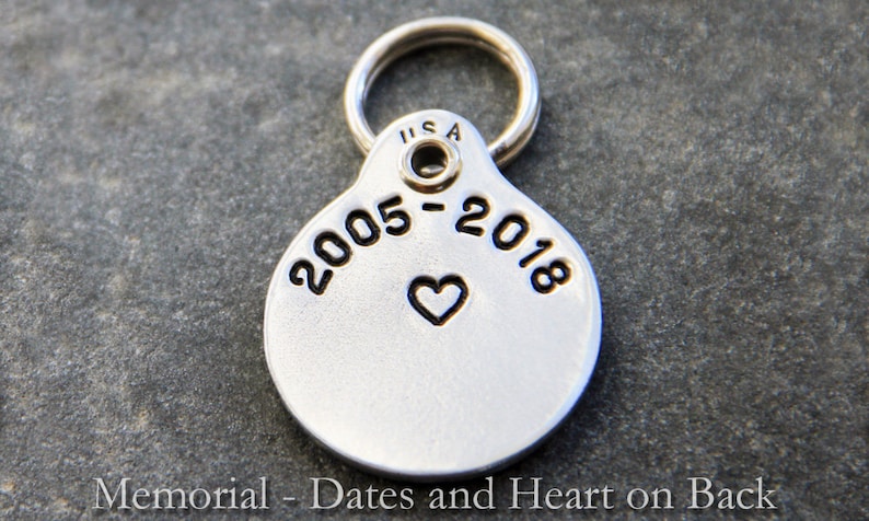 Pet Loss Gift, Pet Memorial Keychain, Custom, Personalized Dog Memorial image 3