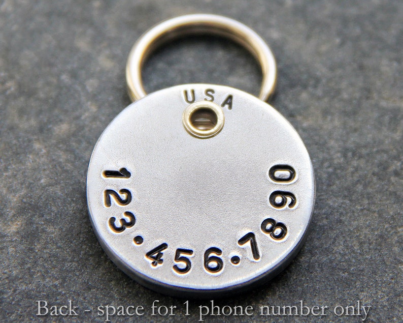 Custom Dog Tags for Dogs Personalized Moon and Stars