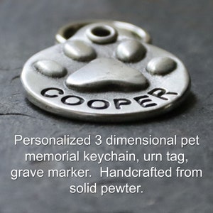 Pet Memorial gift, Pet Loss Gift, Dog Memorial Gift, Cat Memorial Gift Personalized image 3