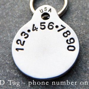Dog Tag Dog ID Tag Pet Tag Personalized Dog Tag for Collar image 4