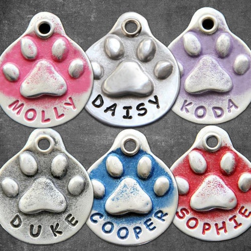 Personalized Dog Tag Pet ID Tag Dog Tags Custom Dog ID Etsy