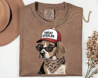 Mignon chien maman t-shirt chien papa t-shirt cadeau pour amoureux des chiens chemise pour chien style vintage chemise pour chien cadeaux pour propriétaire de chien chemise chien maman couleurs confort beagle