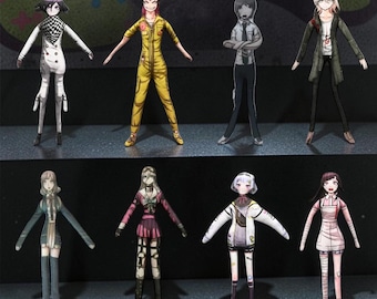 Anime Danganronpa Nagito Komaeda Chiaki Nanami Cosplay Plush Stuffed Doll Abstract Twistable Cartoon Figure Room Decoration Doll