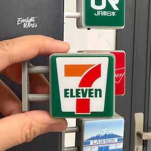 Japanese 7 Eleven Magnet - Etsy