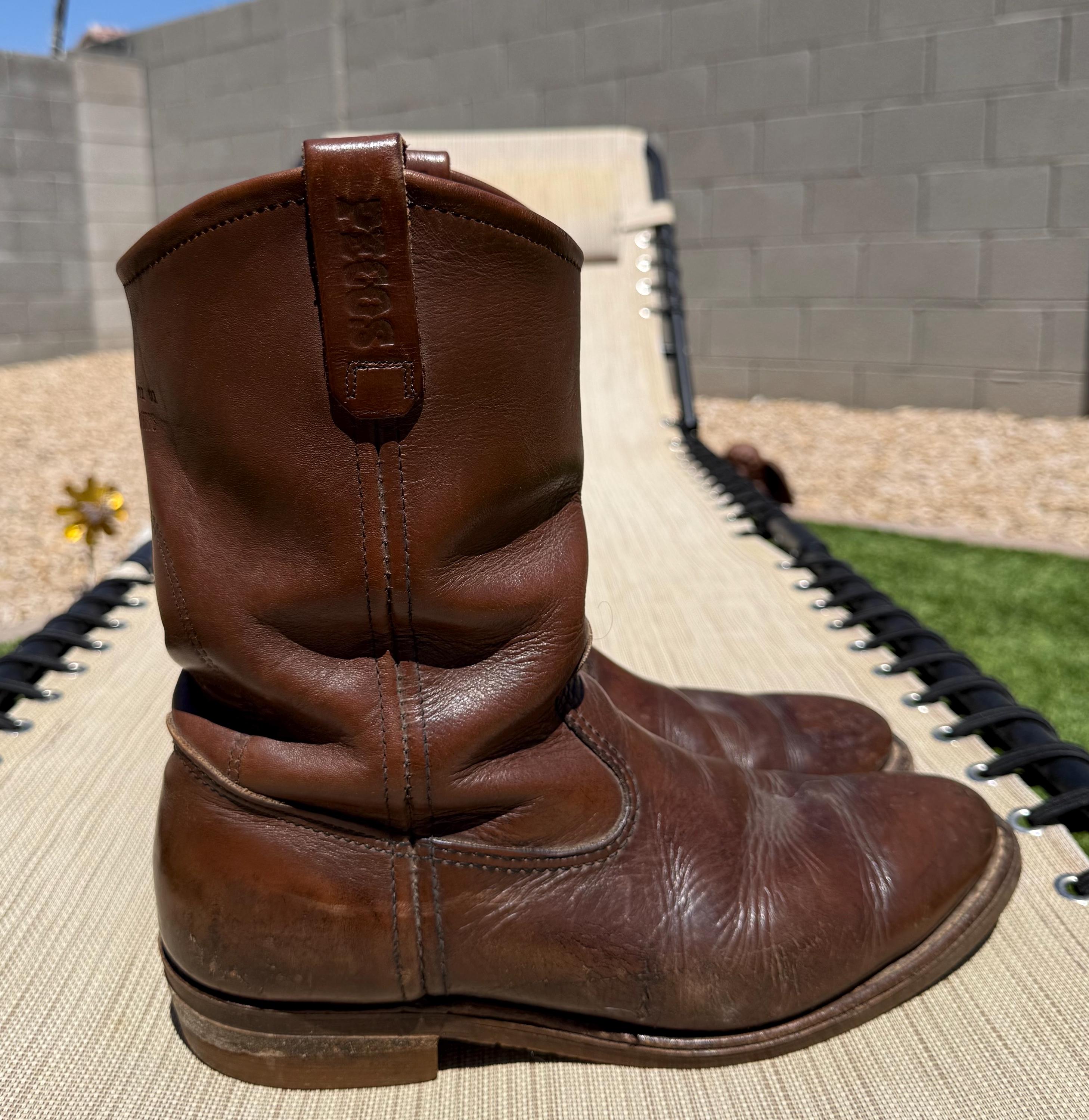 ヴィンテージ RED WING / ペコスブーツ / 6インチ Vintage Red Wing Pecos - Etsy