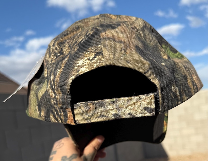 NEW- Mossy Oak Mens Camo Outdoor Hunting Hat Cap Adjustable With Tags Gift Idea bild 4