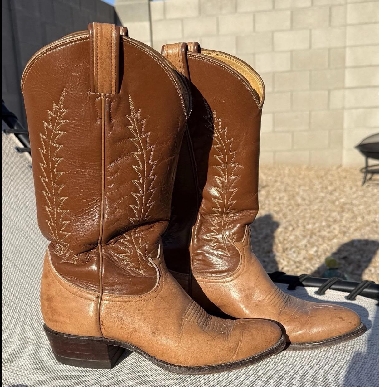 Tony Lama Cowboy Boots - Etsy display picture 1