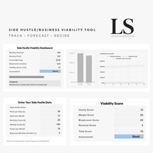 Business/Side Hustle Viability Tool