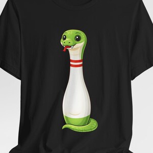 Snake Bowling Pin Shirt | Cute Snake Pin Pet | Funny Bowling Shirt | Snake Lover Gift | Pin Pets Collection