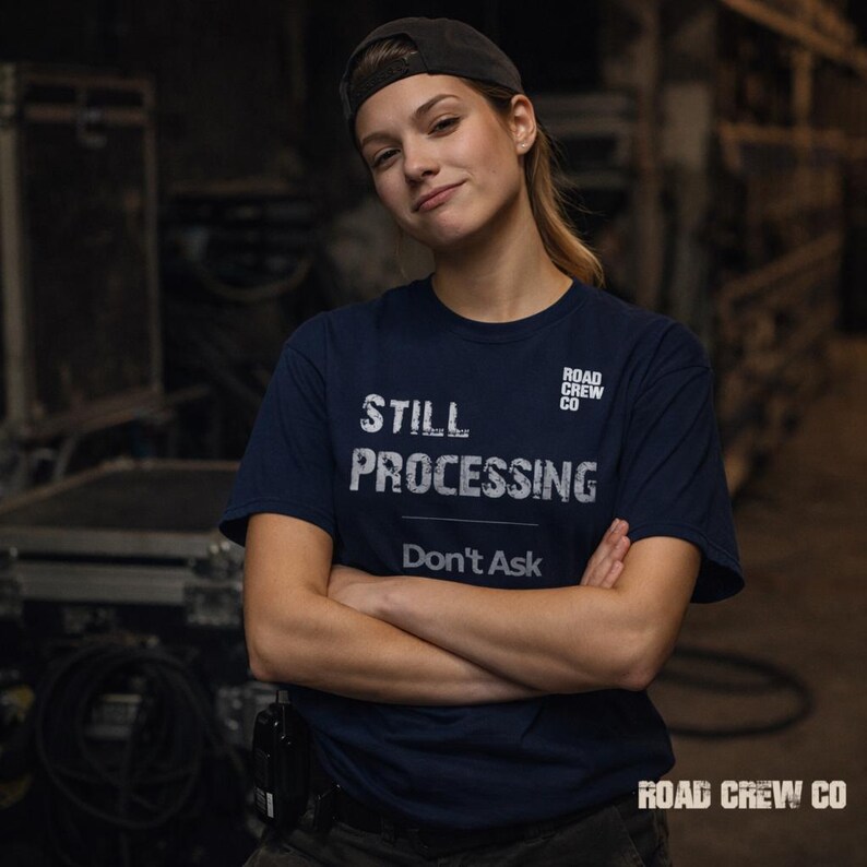 Processing Reality Don’t Ask Shirt Introvert Humor Low Energy Tee image 4