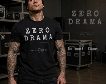 Zero Drama Graphic Tee, Calm Personality Shirt, I Dont Engage Shirt, Quiet Confidence Tee, No Reaction Shirt, Mature Mindset