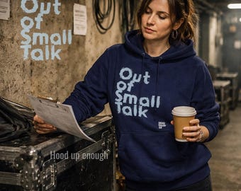 Introvert Humor Hoodie Out of Small Talk Pullover, Antisocial Funny Hoodie, Social Battery Graphic Hoodie, Introvert Gift hoodie