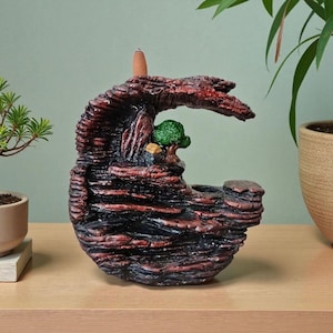 Zen Decor Backflow incense holder, smoke river incense burner