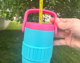 12oz Water Cooler Can Holder: Retro Beverage Sleeve