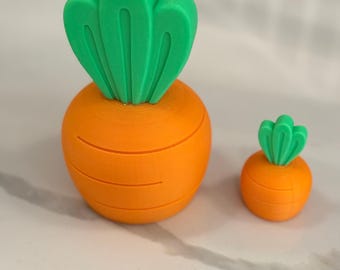Big Carrot Fidget With Carrot Combo