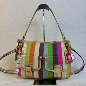 Y2 Multi Color Coach Purse - Etsy