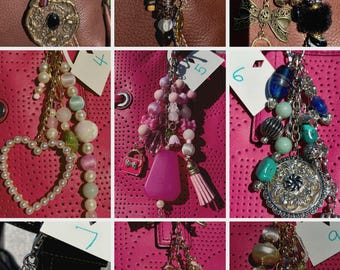 Elegant Handmade Bag Charms