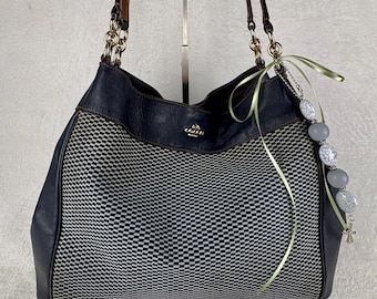Coach Lexy Legacy Jacquard Shoulder Bag