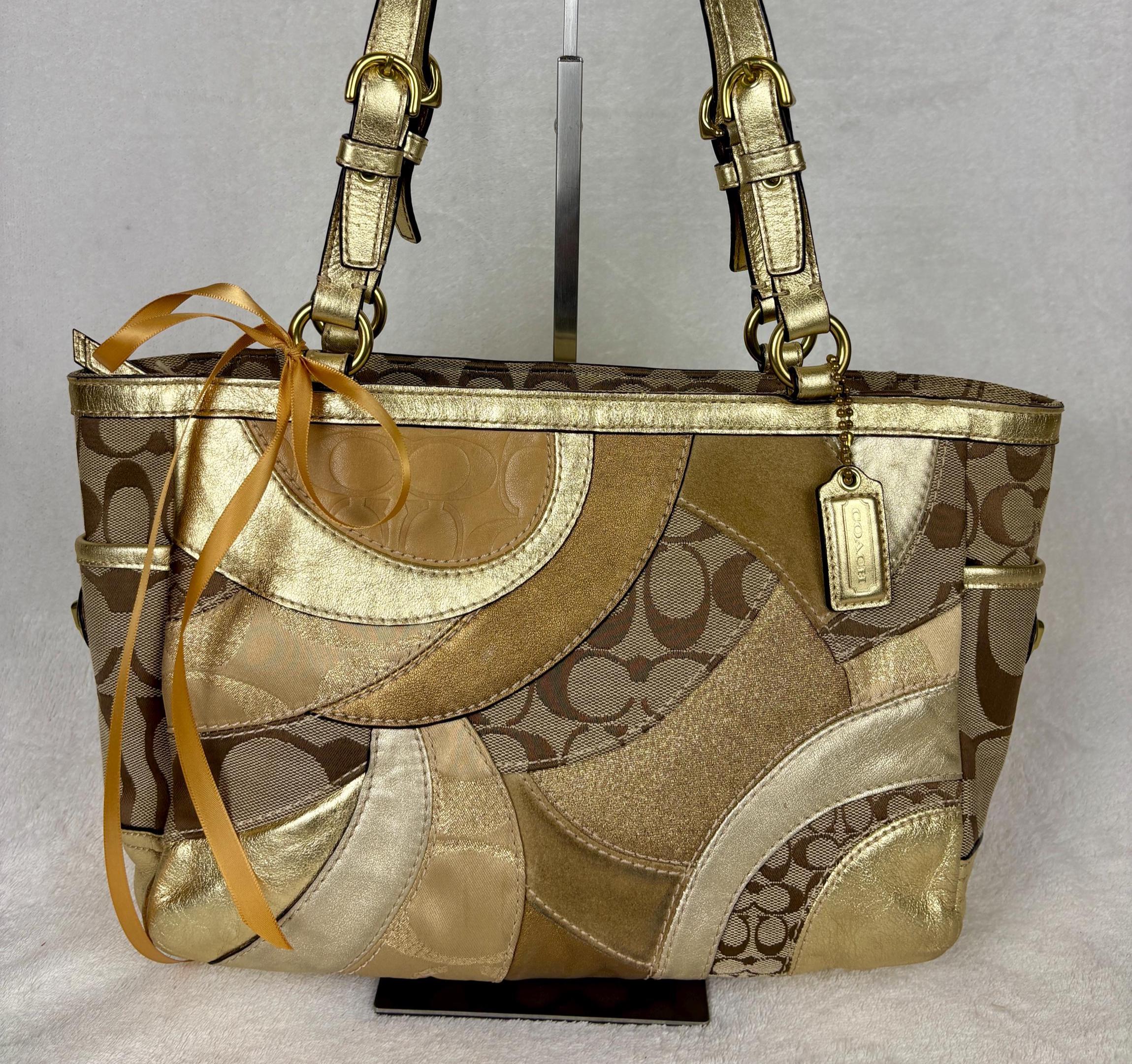 Vintage Patchwork Coach Bag - Etsy Canada