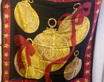 Stunning Christian Dior Vintage scarf silk