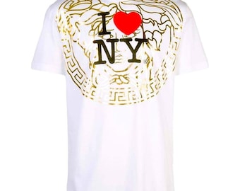 NWT White Versace I Love NY Shirt