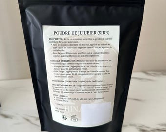 Reines Sidr-Jujube-Pulver 100 Gramm – Natürliches Shampoo & Kopfhautpflege – Ayurvedisches Pulver für Volumen und Glanz